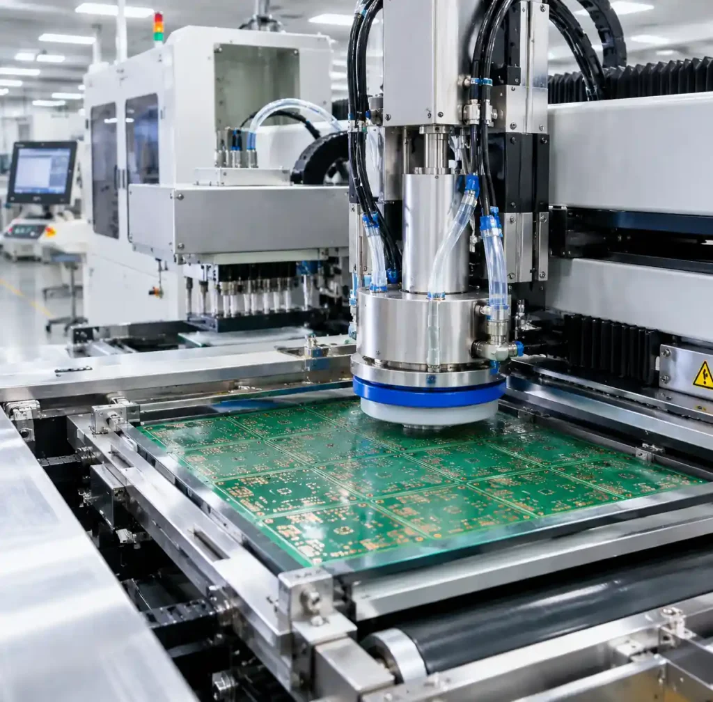 Via filling manufacturing process equipment